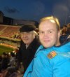 stadion "B" týmu a manager signore Manolo 